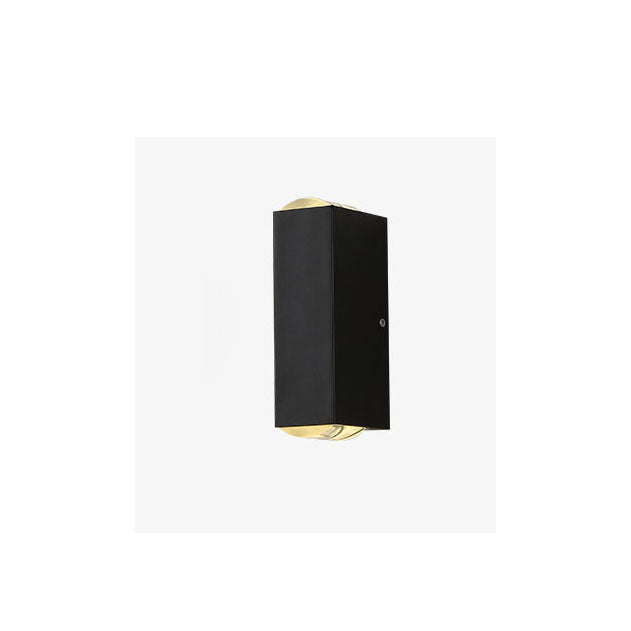 Modern Waterproof LED Outdoor Wall Light | Rectangular Up/Down Aluminum Fixture