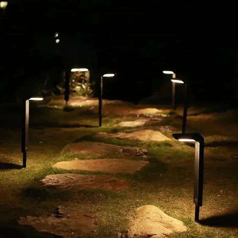 Solar Outdoor Lighting LED Waterproof 2 Pieces