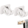 Nail-free Adjustable Rod Bracket Holders (2pcs)