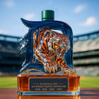 Detroit Tigers Whiskey Bottle