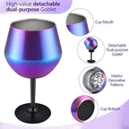 Water Bottle Premium Stainless Steel Wine Glass