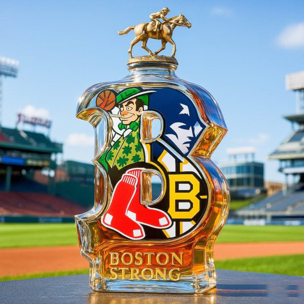 Boston Sports Teams Tribute Maple Syrup Bottle - Perfect Gift For Fans
