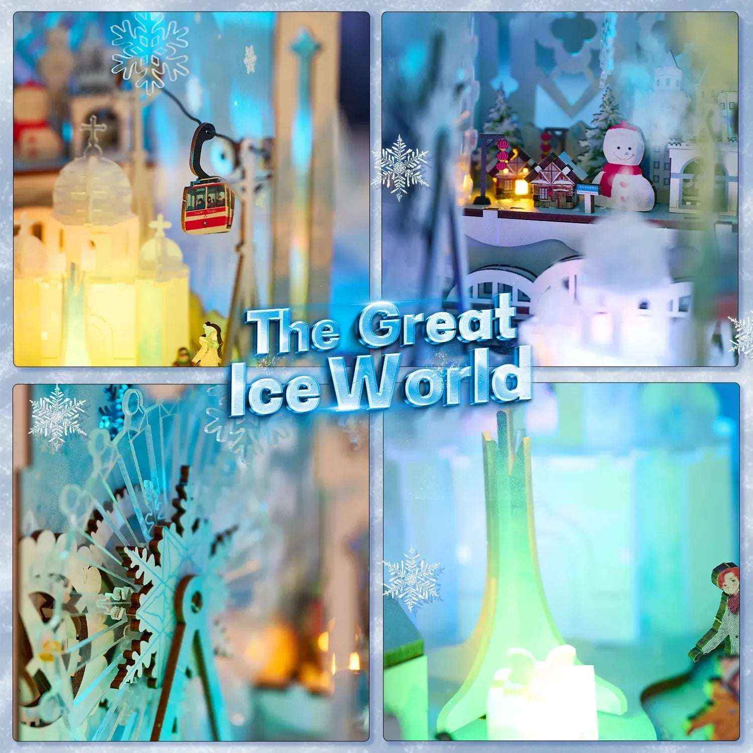 Frozen Realms DIY Book Nook Kit