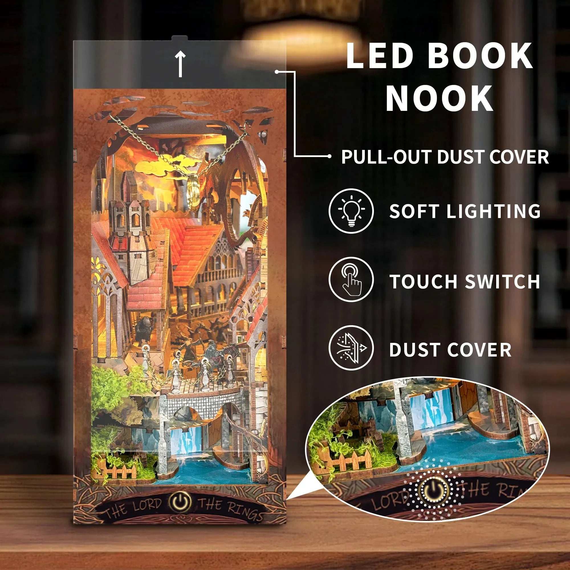 Spirit Valley of the Magic Ring DIY Book Nook Kit