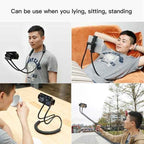 Adjustable Neck Phone Holder for 3.5–6.3 Inch Devices