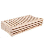 Wooden 4 Layer Shoe Rack Folding