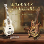 Melodious Guitar Self-Assembly Wooden Guitar Kits