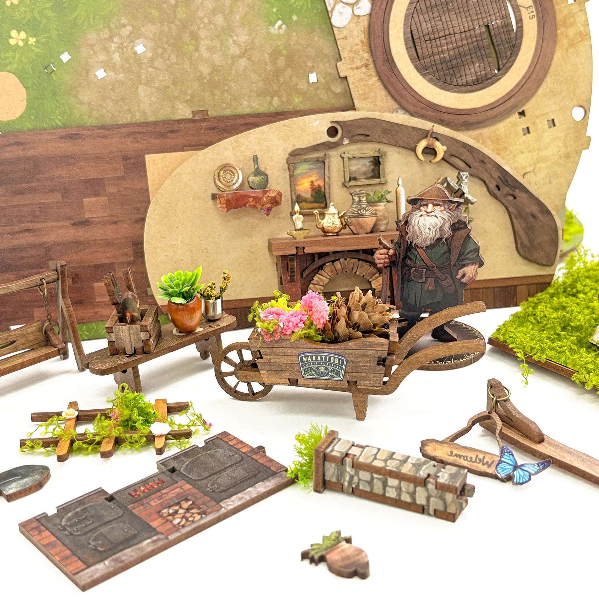 The Magic Ring House DIY Mini House Kit l DIY Miniature Kit