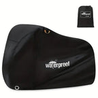 Rugged Waterproof Bicycle Cover | Heavy Duty Protection for Outdoor Storage and Weather Resistance