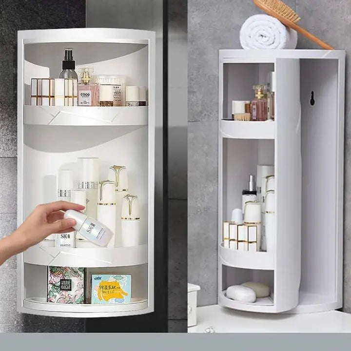 3 layers - Multifunctional 360° corner shelf organizer