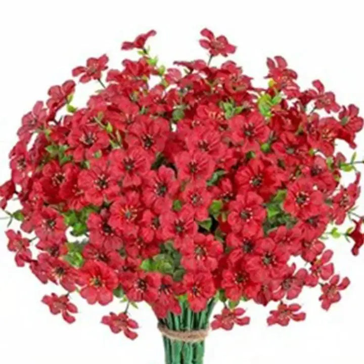 3 Bouquet artificial flowers for indoor & outdoor – Weather-resistant, low-maintenance & colorful