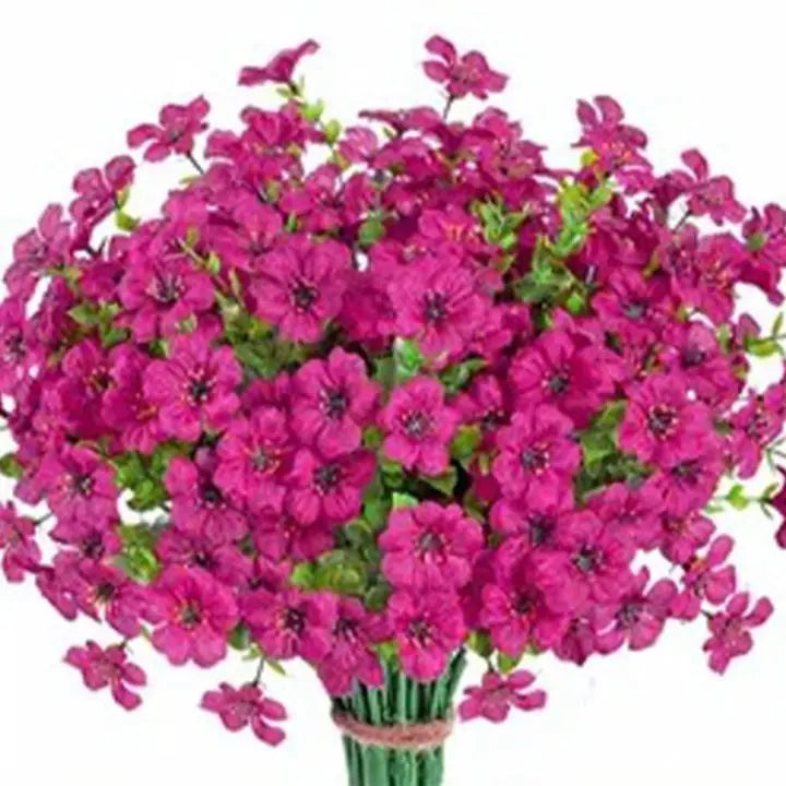 3 Bouquet artificial flowers for indoor & outdoor – Weather-resistant, low-maintenance & colorful
