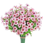 3 Bouquet artificial flowers for indoor & outdoor – Weather-resistant, low-maintenance & colorful