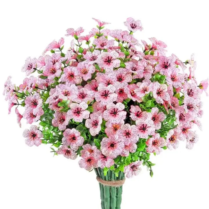 3 Bouquet artificial flowers for indoor & outdoor – Weather-resistant, low-maintenance & colorful