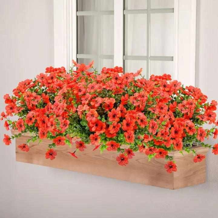 3 Bouquet artificial flowers for indoor & outdoor – Weather-resistant, low-maintenance & colorful