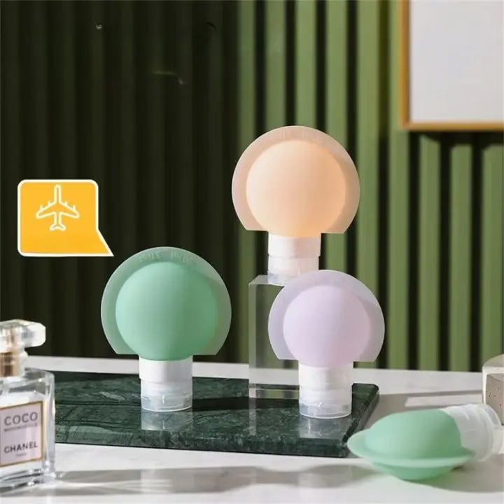 3 Piece Leakproof Silicone Travel Bottles – BPA-free