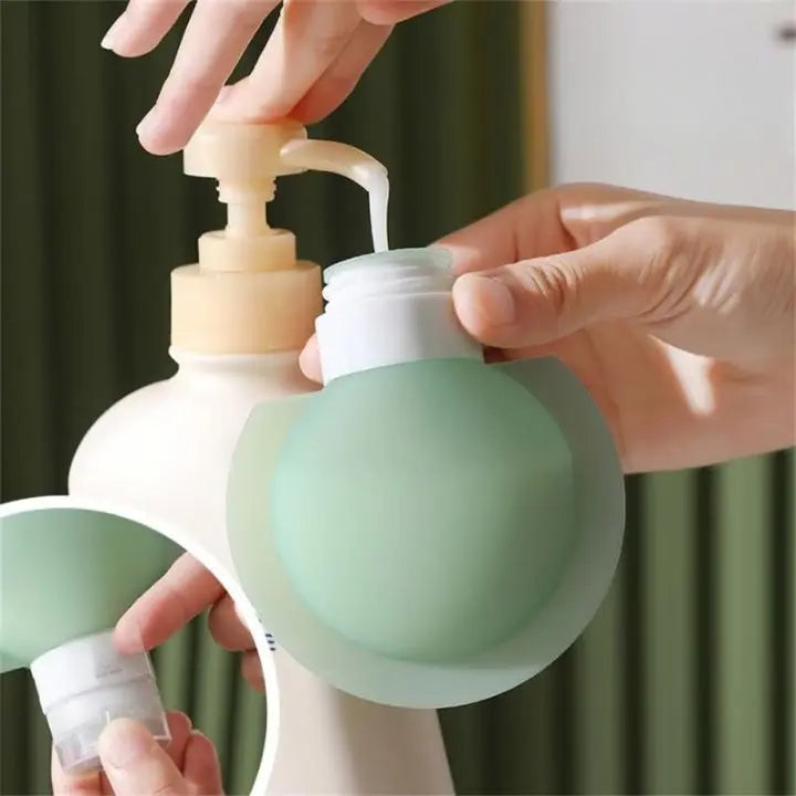 3 Piece Leakproof Silicone Travel Bottles – BPA-free