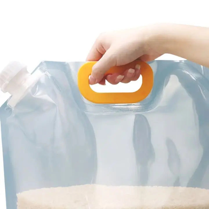 3 pieces | Large storage bags - Leak-proof, standing, and reusable