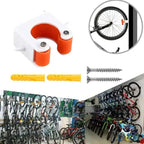 3 Pieces Wall Bike Holder – Space-Saving Storage for All Bikes