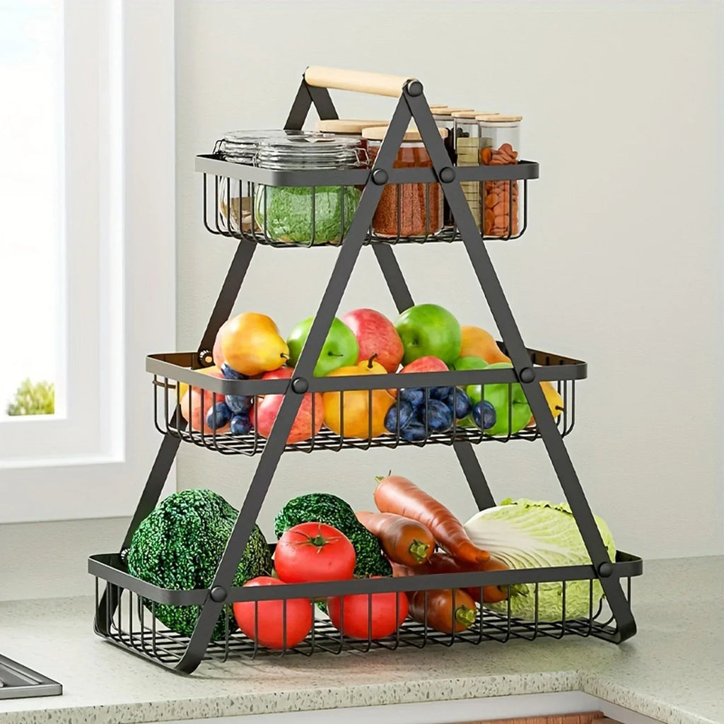 3-tier fruit basket
