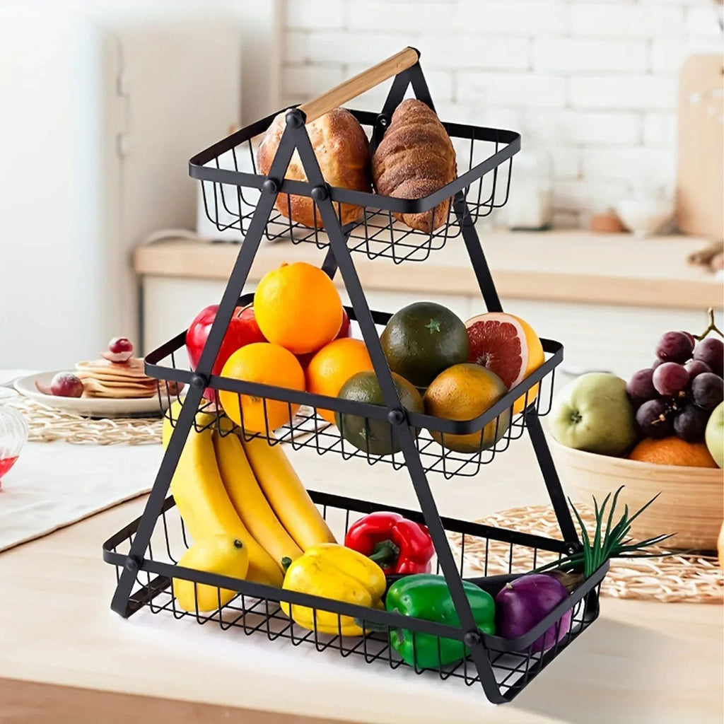 3-tier fruit basket