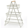 Kitchen Storage Metal Fruit Basket Stand