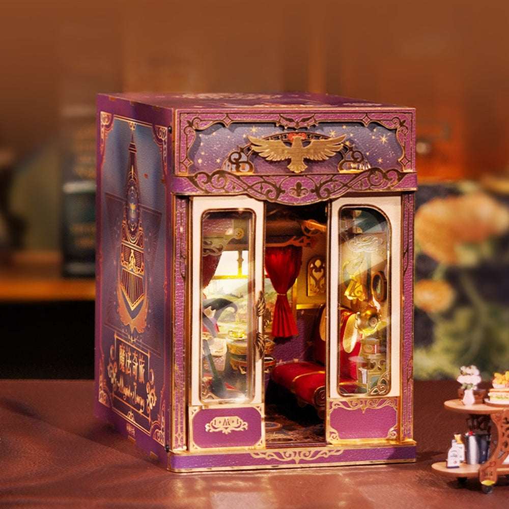 Train Cabin Series – Magical Journey Motion Scene DIY Book Nook Kit