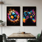 PixelPower - Sports and Gaming Poster Set