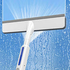 3-in-1 Window Cleaner with Extension & Spray Function + 3 Cloths
