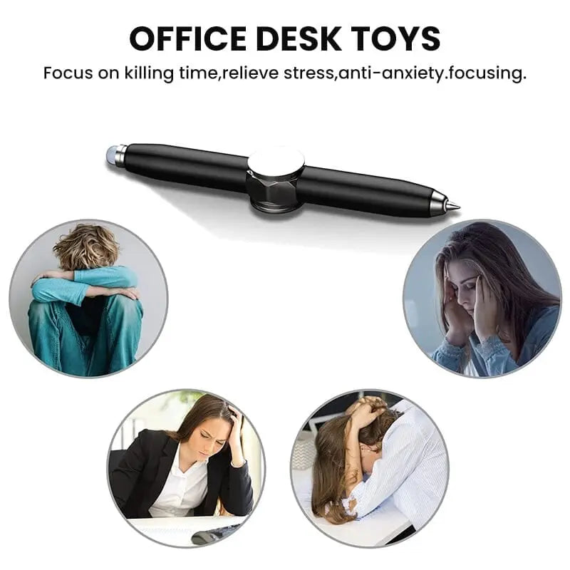 3-in-1 Fidget Pen for Stress Reduction