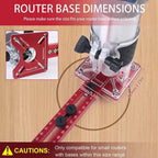 3-in-1 Router Holder – Precise Wood Routing & Drilling