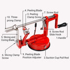 3-in-1 Hand Crank Peeler for Peeling, Coring and Slicing