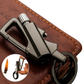 3-in-1 Outdoor windproof lighter with bottle opener for camping