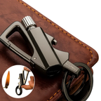 3-in-1 Outdoor windproof lighter with bottle opener for camping