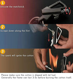 3-in-1 Outdoor windproof lighter with bottle opener for camping