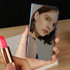 3 in 1 Mirror Flip Case for Samsung Phones