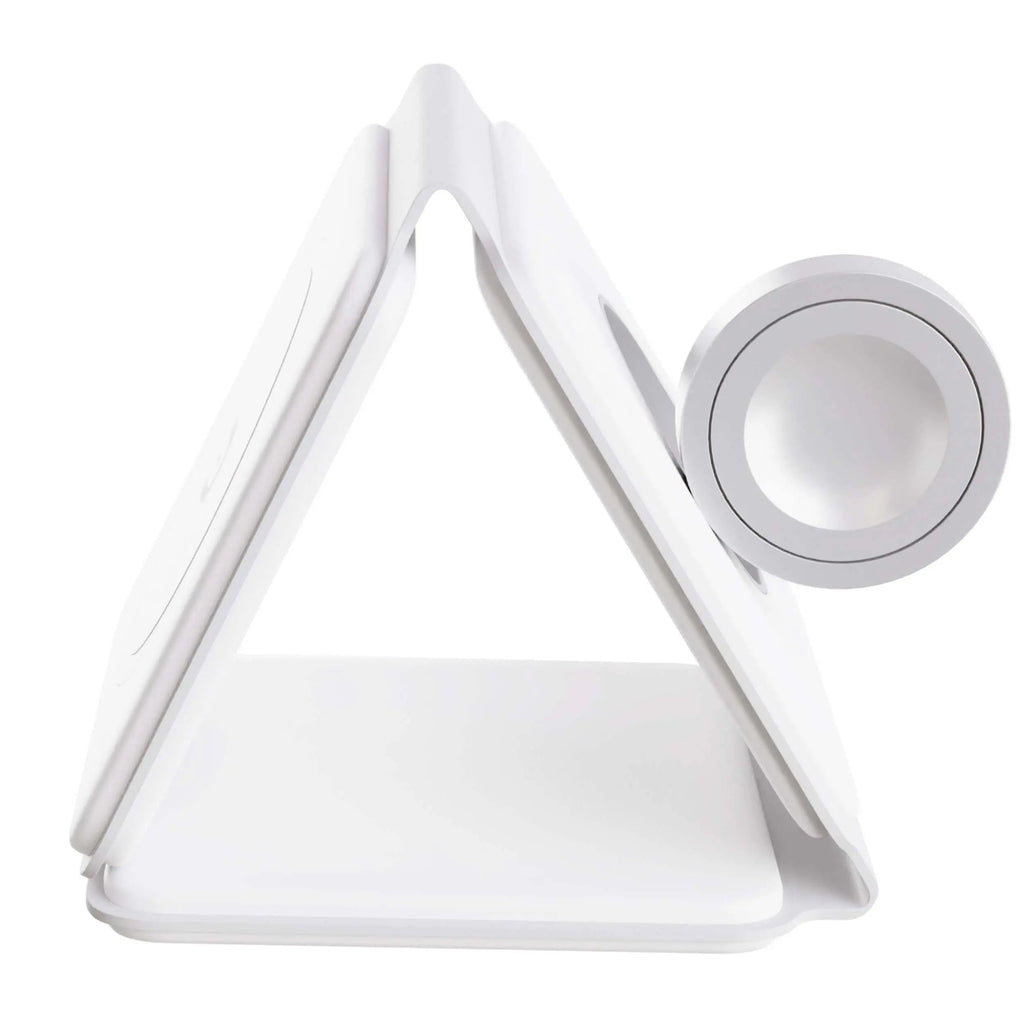 TriCharge Fold – 3-in-1 foldable wireless charging station