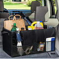 Foldable Car Trunk Organizer with 3 Compartments, 600D Oxford Fabric