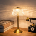 AuraGlow Table Lamp - Rechargeable LED Lamp with Dimming Function