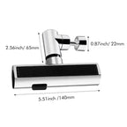 3-Mode Leak-Proof Sink Faucet Adapter - Durable Copper Construction for Kitchen and Bathroom