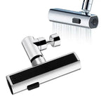 3-Mode Leak-Proof Sink Faucet Adapter - Durable Copper Construction for Kitchen and Bathroom