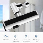 3-Mode Leak-Proof Sink Faucet Adapter - Durable Copper Construction for Kitchen and Bathroom