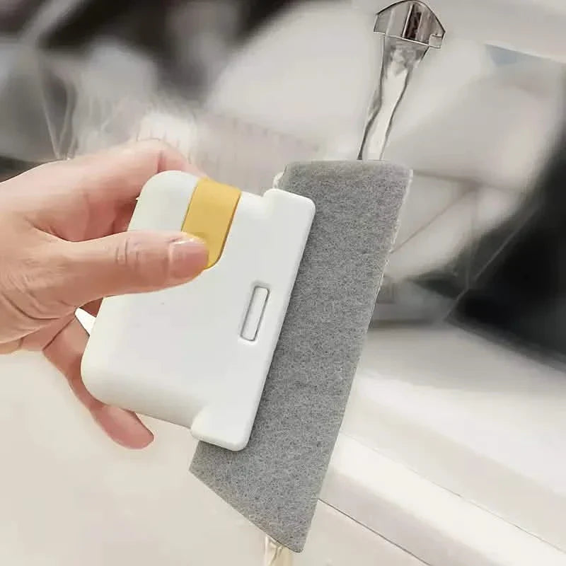 3-Pack: Universal Window and Door Rail Cleaning Brush
