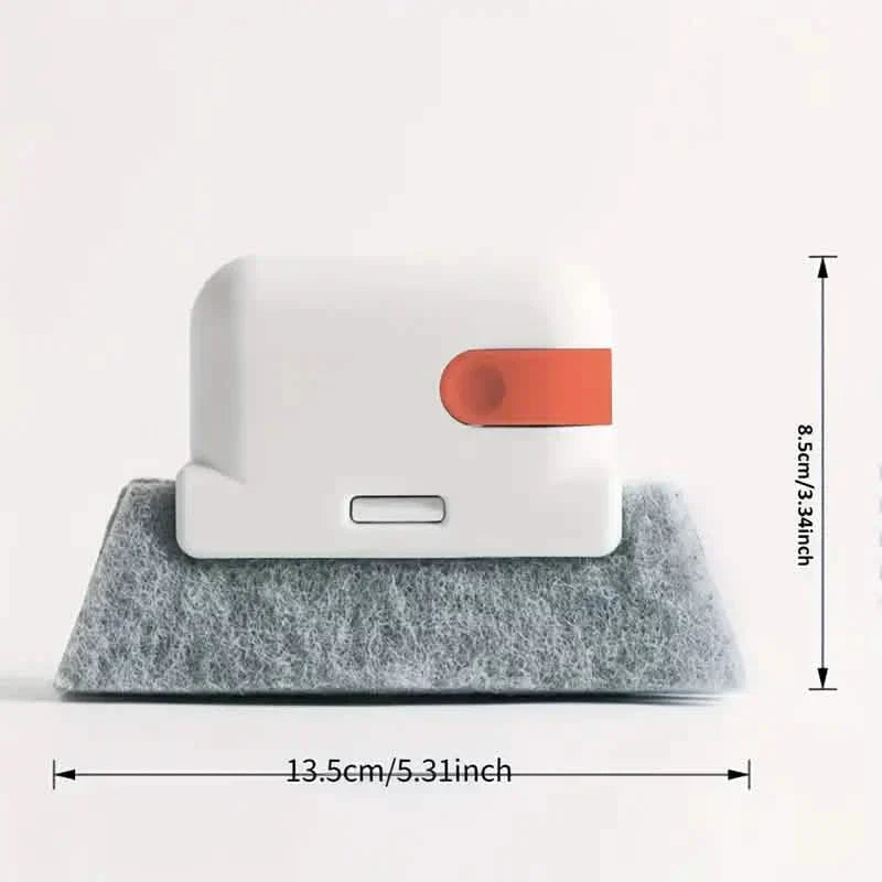 3-Pack: Universal Window and Door Rail Cleaning Brush