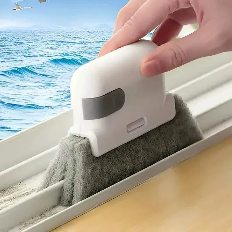 3-Pack: Universal Window and Door Rail Cleaning Brush
