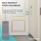 3-Pack: Wundermax Rubber Safety Door Stopper