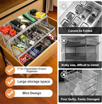 3-tier Smart Drawer Organizer – Makes optimal use of storage space