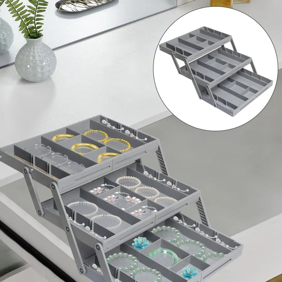 3-tier Smart Drawer Organizer – Makes optimal use of storage space