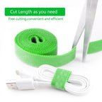 Self-adhesive nylon cable ties