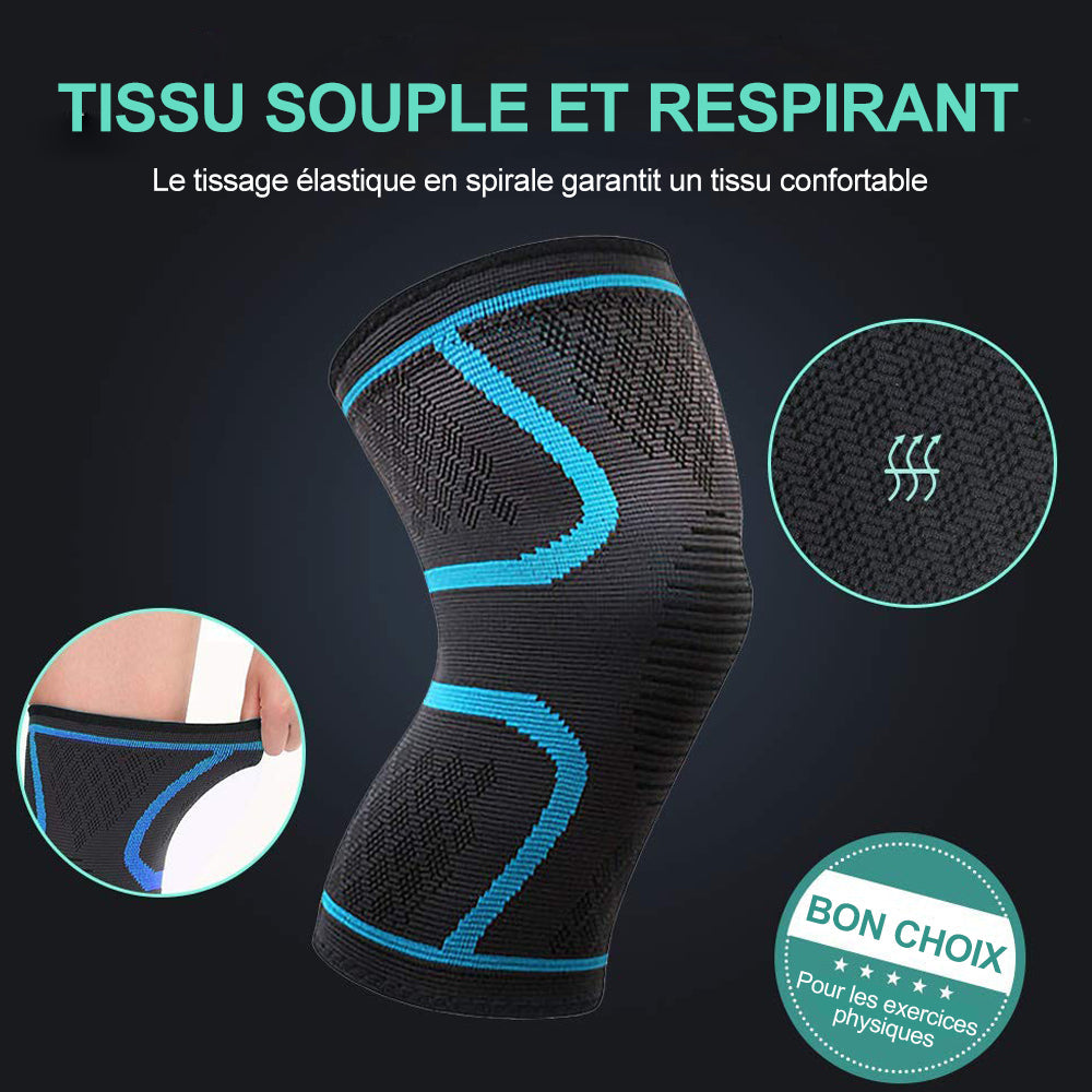 Elastic Knee Brace with Compression Effect